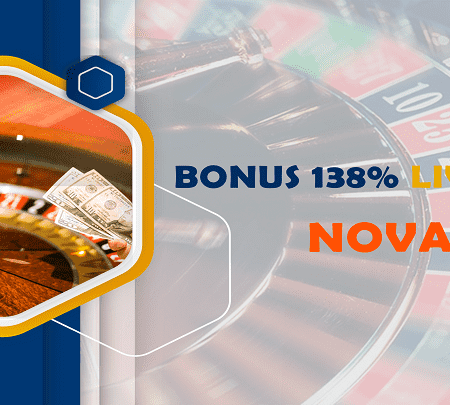 Bonus 138% Live Casino Nova88